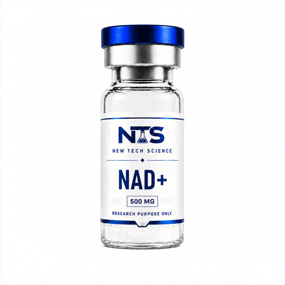 NAD+ 500mg lyophilized research compound powder